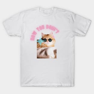 How you doin? Funny Cat T-Shirt